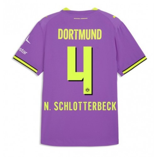 Borussia Dortmund Nico Schlotterbeck #4 Kolmaspaita 2026-27 Lyhythihainen